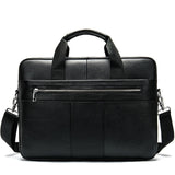 WESTAL Men's Briefcase Men's Bag Genuine Leather Laptop Bag Leather Computer/Office Bags for Men Document Briefcases Totes Bags