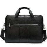 WESTAL Men's Briefcase Men's Bag Genuine Leather Laptop Bag Leather Computer/Office Bags for Men Document Briefcases Totes Bags