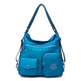 Nylon Women Backpack Natural School Bags for Teenager Casual Female Preppy Style Shoulder Bags Mochila Travel Bookbag Knapsack