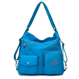 Nylon Women Backpack Natural School Bags for Teenager Casual Female Preppy Style Shoulder Bags Mochila Travel Bookbag Knapsack