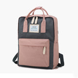 PLAY-KING Female Backpack Pink Laptop In Large Capacity For School Teenager Girls New Fashion Nylon Bag Back Women 2019 Travel