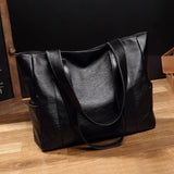 Women Shoulder Leather Bag Fashion Handbag Retro Embossing Leather Ladies Shoulder Bag Large Tote Purse Women Handbag Tote Bag