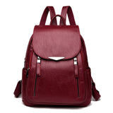 Women Backpacks Designer Leather Women Bag Fashion School Bags for Teenagers Girls Large Capacity Backpacks Travel Bags Mochila