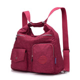 Nylon Women Backpack Natural School Bags for Teenager Casual Female Preppy Style Shoulder Bags Mochila Travel Bookbag Knapsack