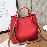 Bucket bag handbag fashion simple simple large capacity handbag commuter bagBig bag casual shoulder bagOblique cross female pack